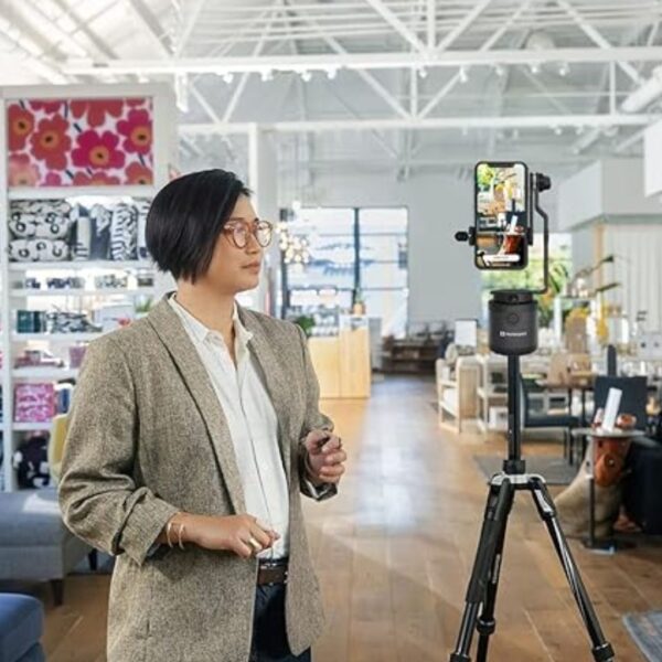 Matterport Estabilizador de Gimbal Axis - Montagem rotativa motorizada para digitalizações de fotos profissionais 3D Virtual Tour 360 com tripé portátil e dobrável - Image 3