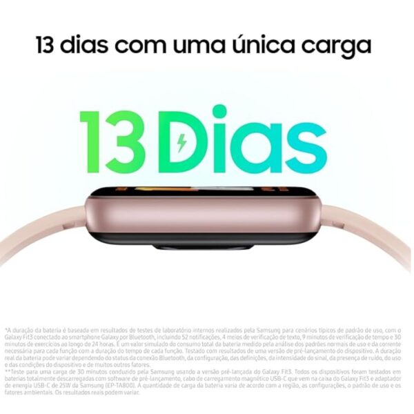 Smartwatch Samsung Galaxy Fit3 Display 1.6